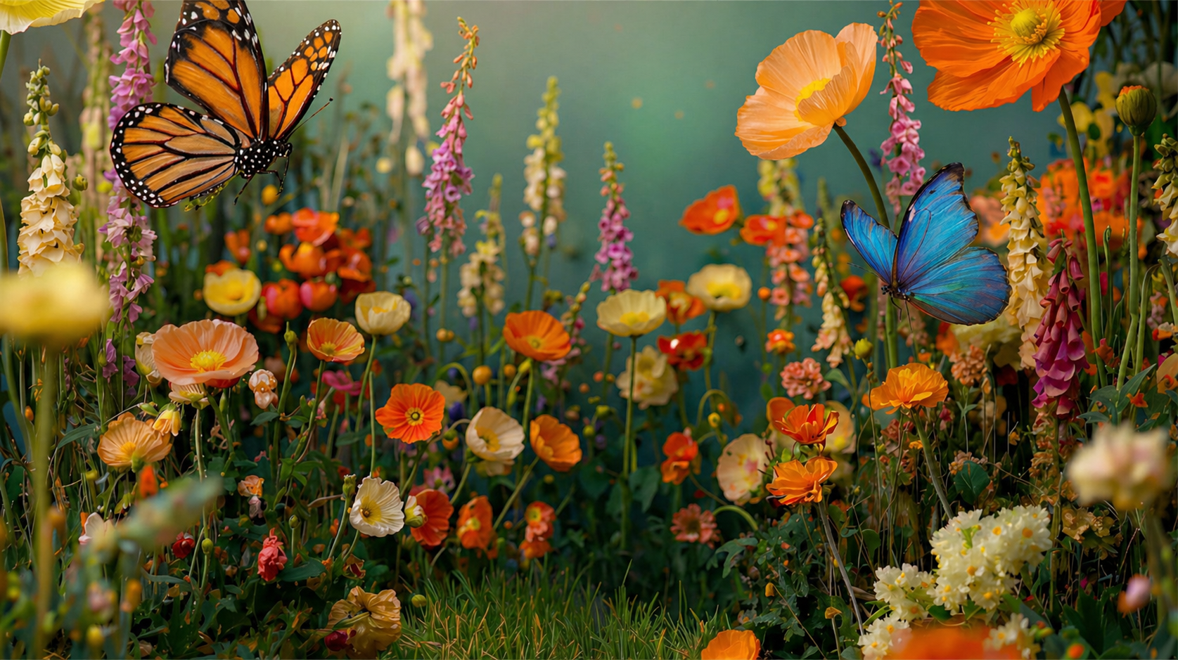 A magical garden experience